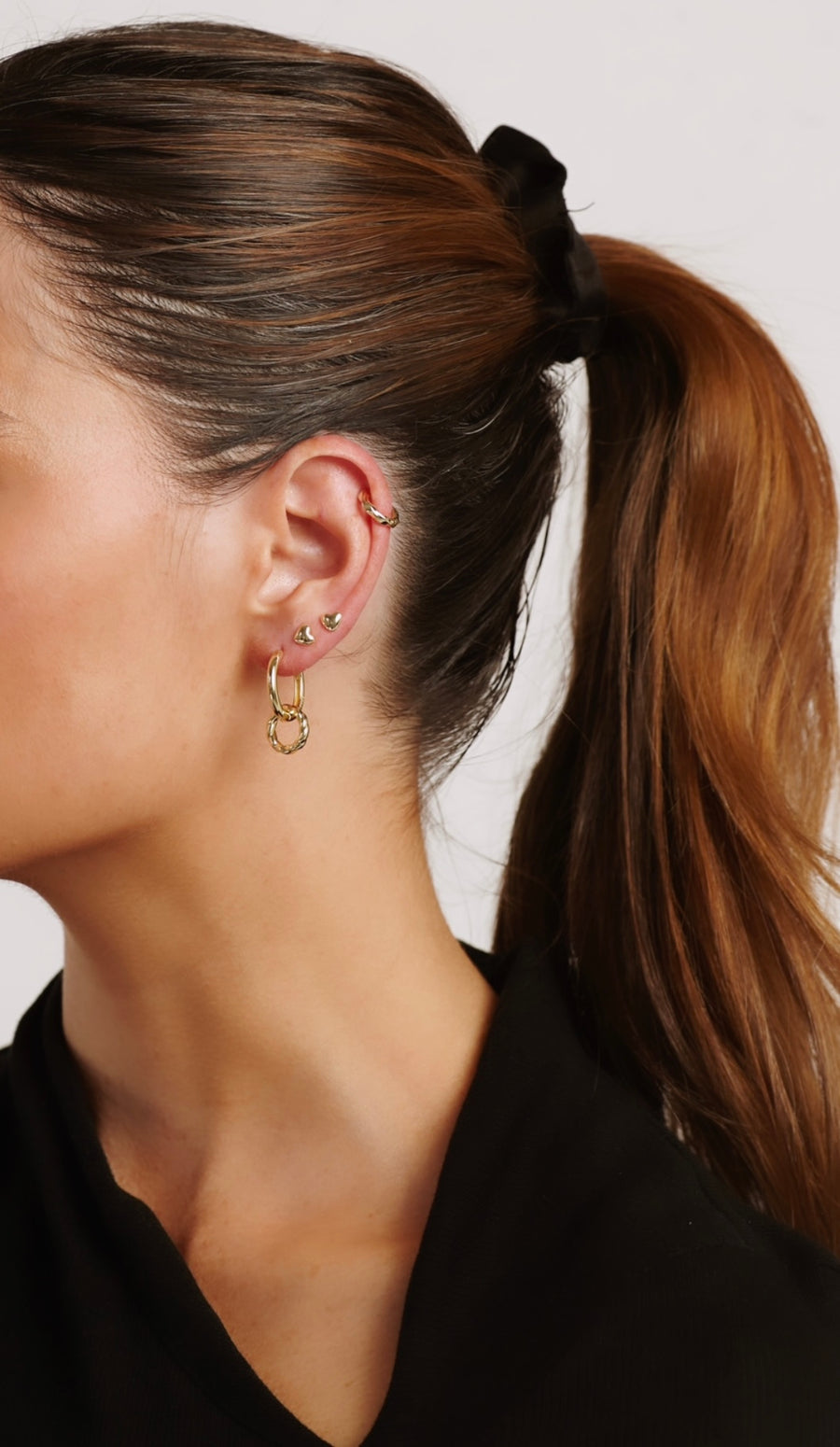 Delilah Drop Hoops