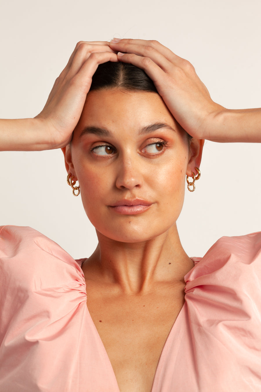 Delilah Drop Hoops